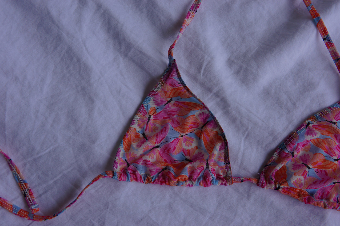 Palm Beach String Bikini Top | Butterfly