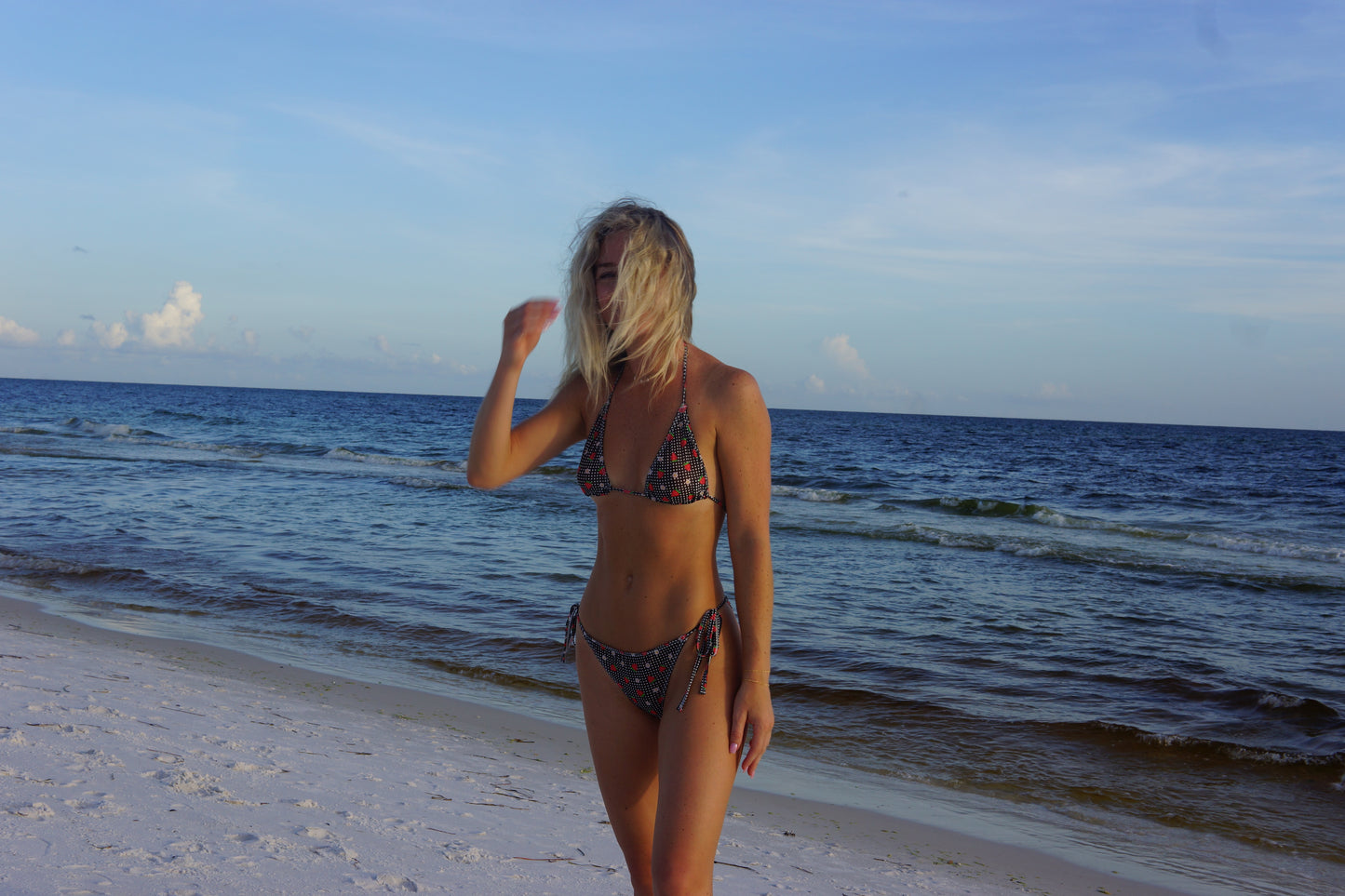Palm Beach String Bikini Bottom | Strawberry Fields